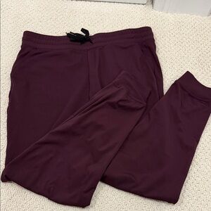 Women’s Burgundy Jogger Pants